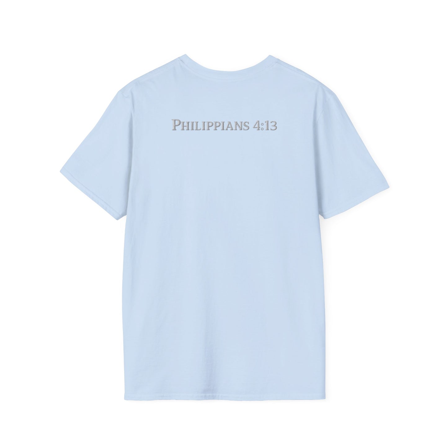 Inspirational Unisex T-Shirt – "Pray Hard, Work Hard, Play Hard = Joy
