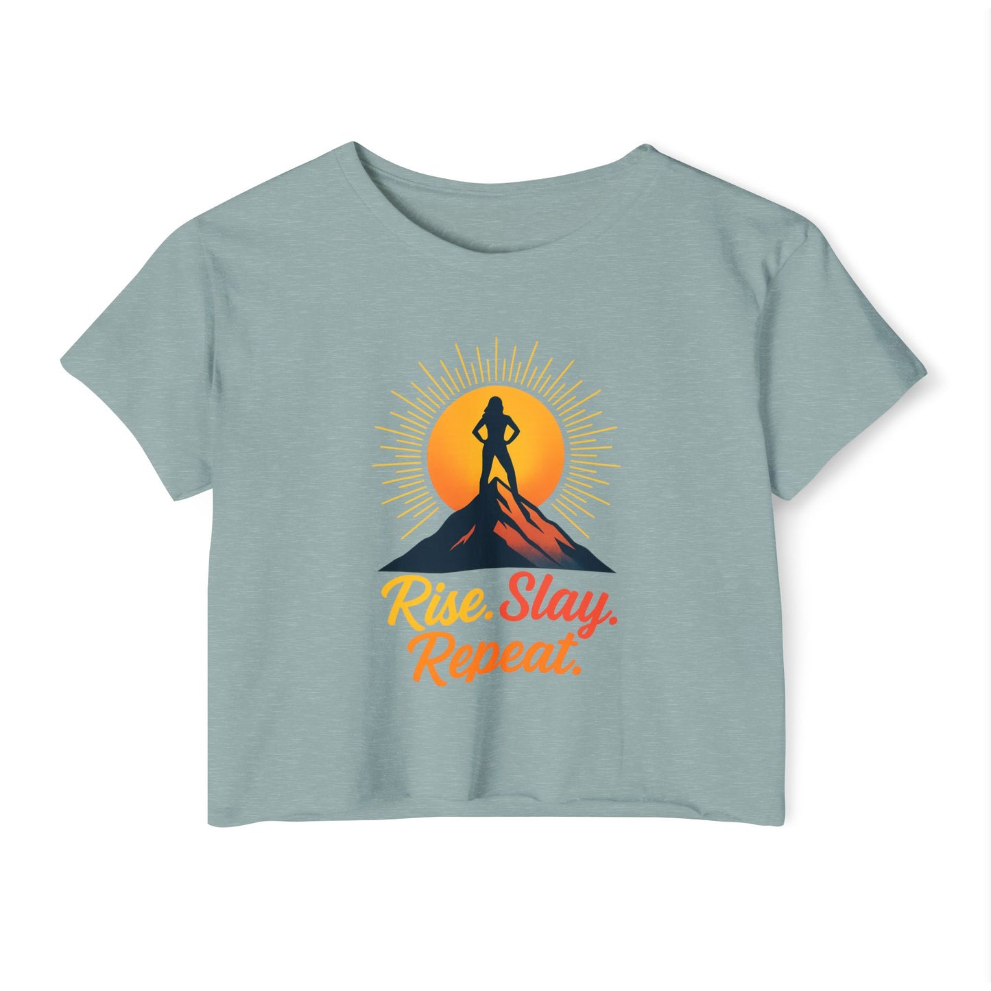Festival Crop Top – Lightweight Scoop Neck for Women