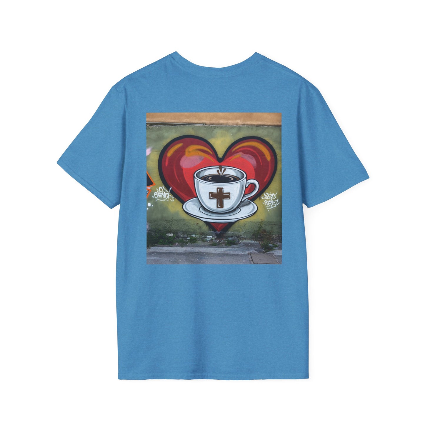 Faith Love Coffee T-Shirt – Unisex Soft-Style Tee