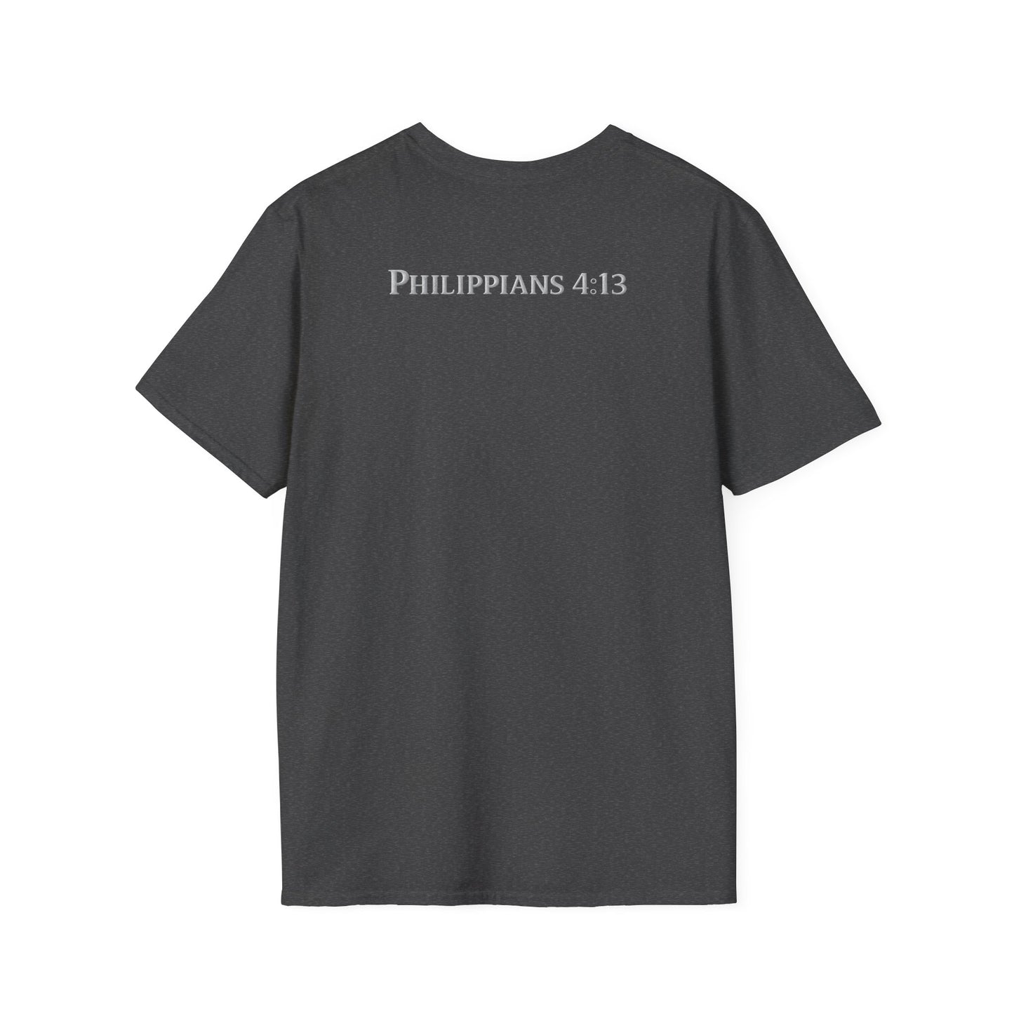 Inspirational Unisex T-Shirt – "Pray Hard, Work Hard, Play Hard = Joy
