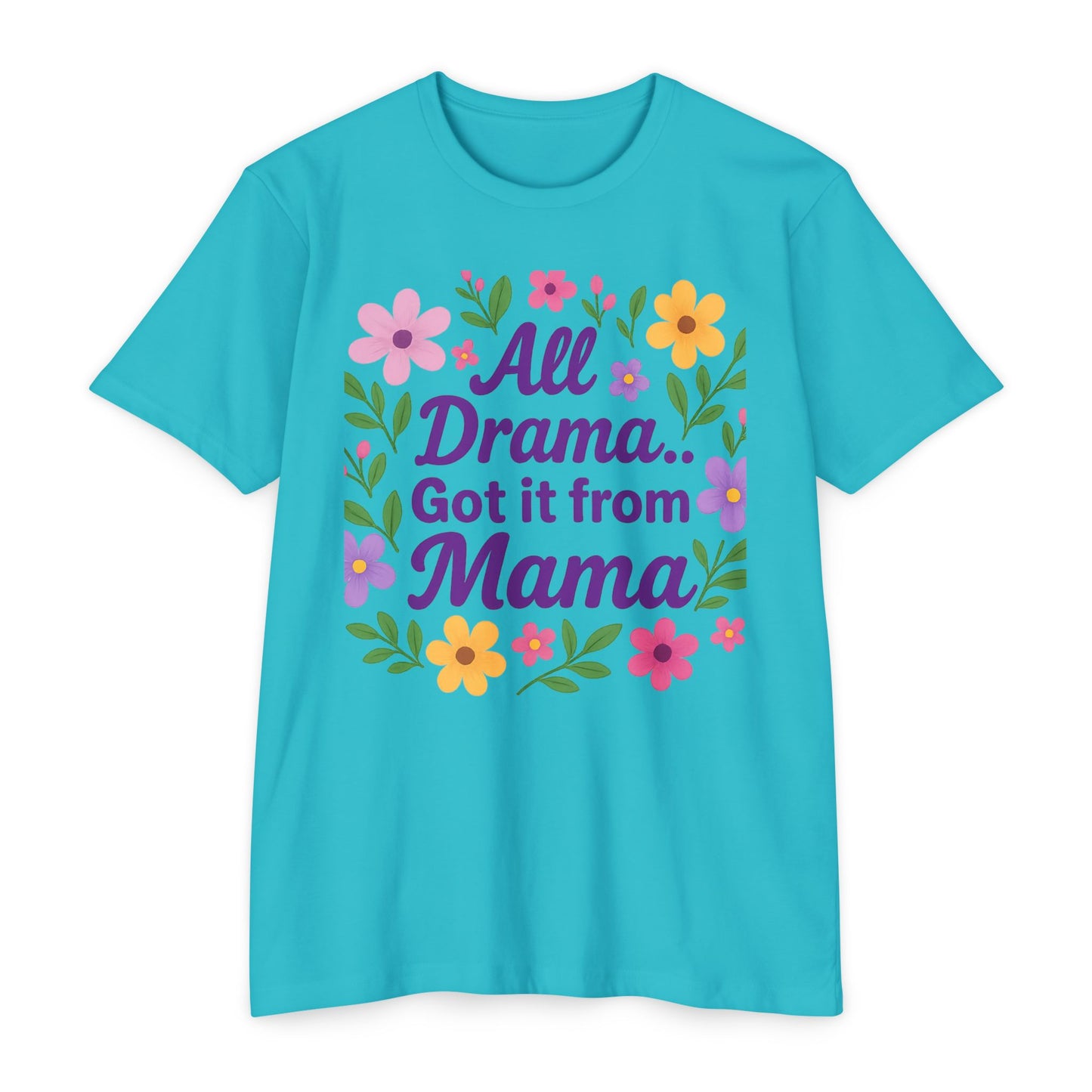 Flower Fun T-Shirt for Adults – Playful Floral Graphic Tee