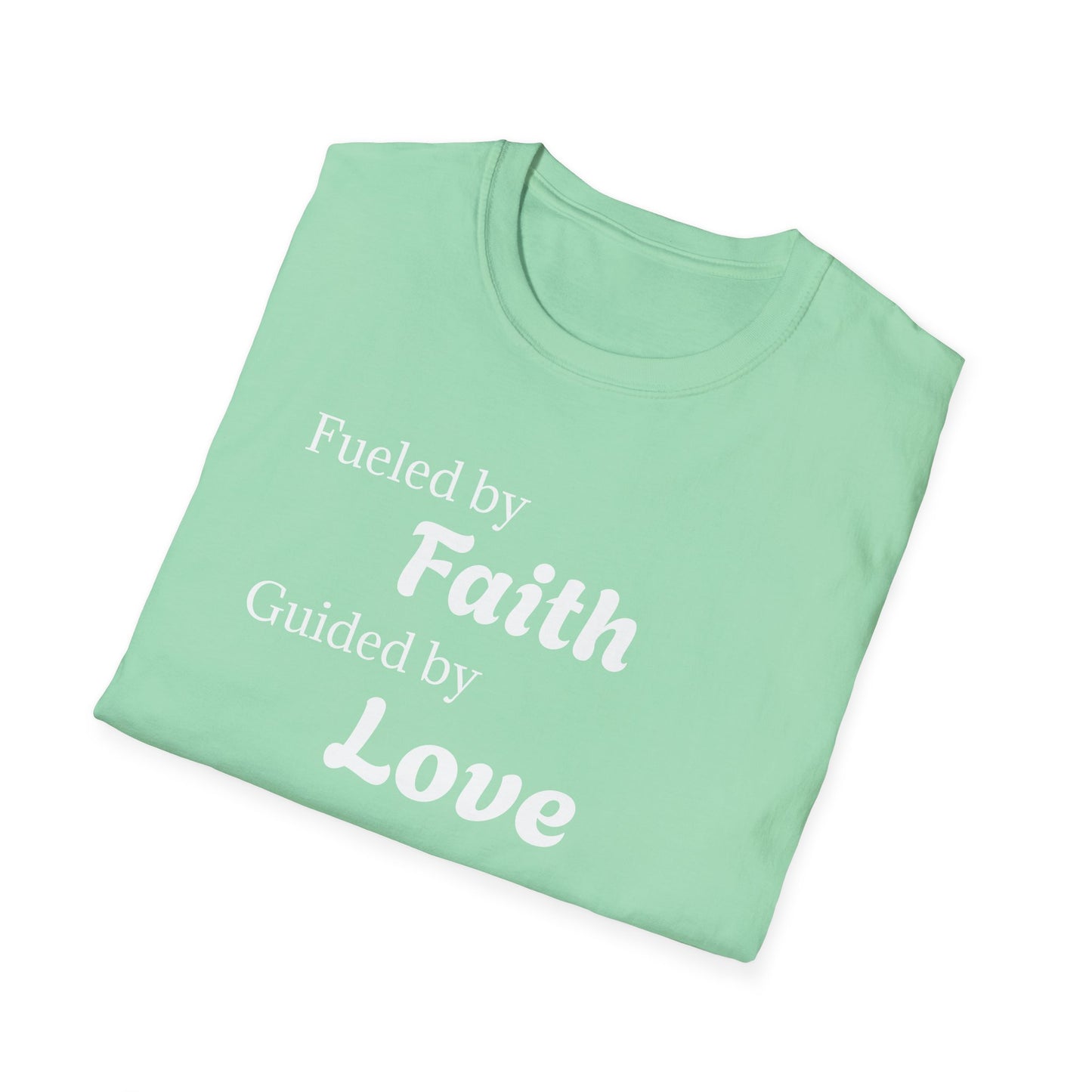 Faith Love Coffee T-Shirt – Unisex Soft-Style Tee