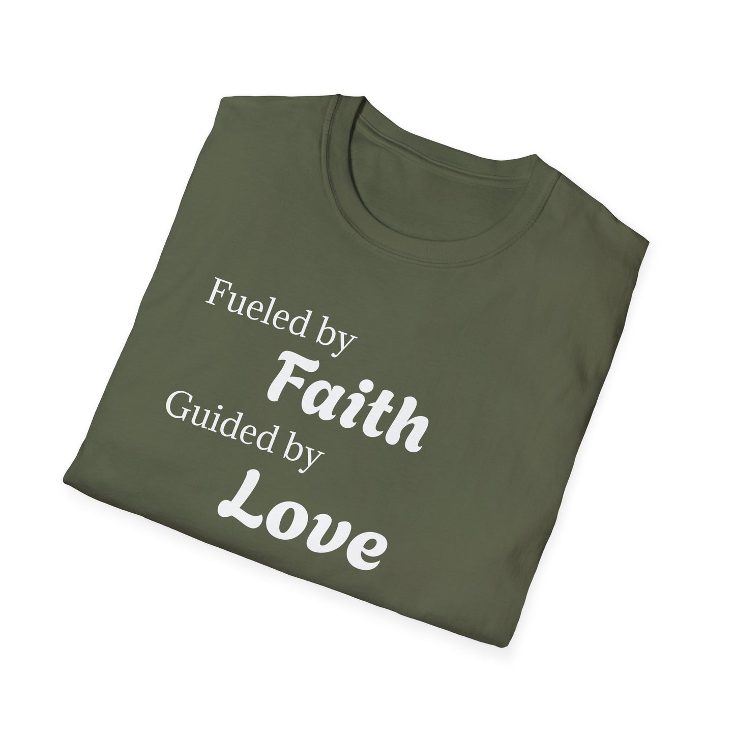 Faith Love Coffee T-Shirt – Unisex Soft-Style Tee