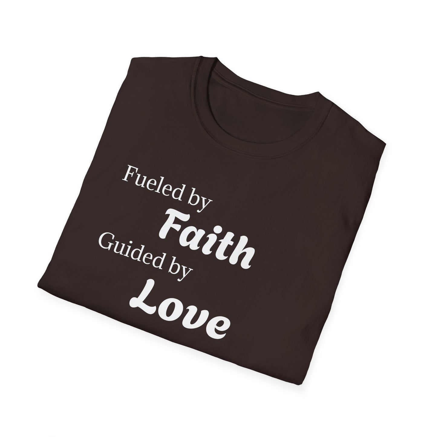 Faith Love Coffee T-Shirt – Unisex Soft-Style Tee