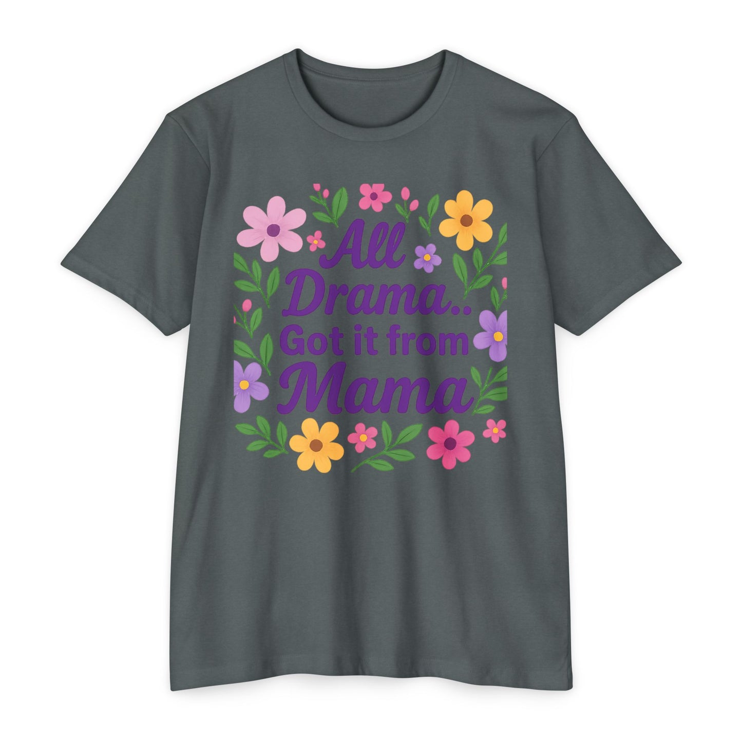 Flower Fun T-Shirt for Adults – Playful Floral Graphic Tee