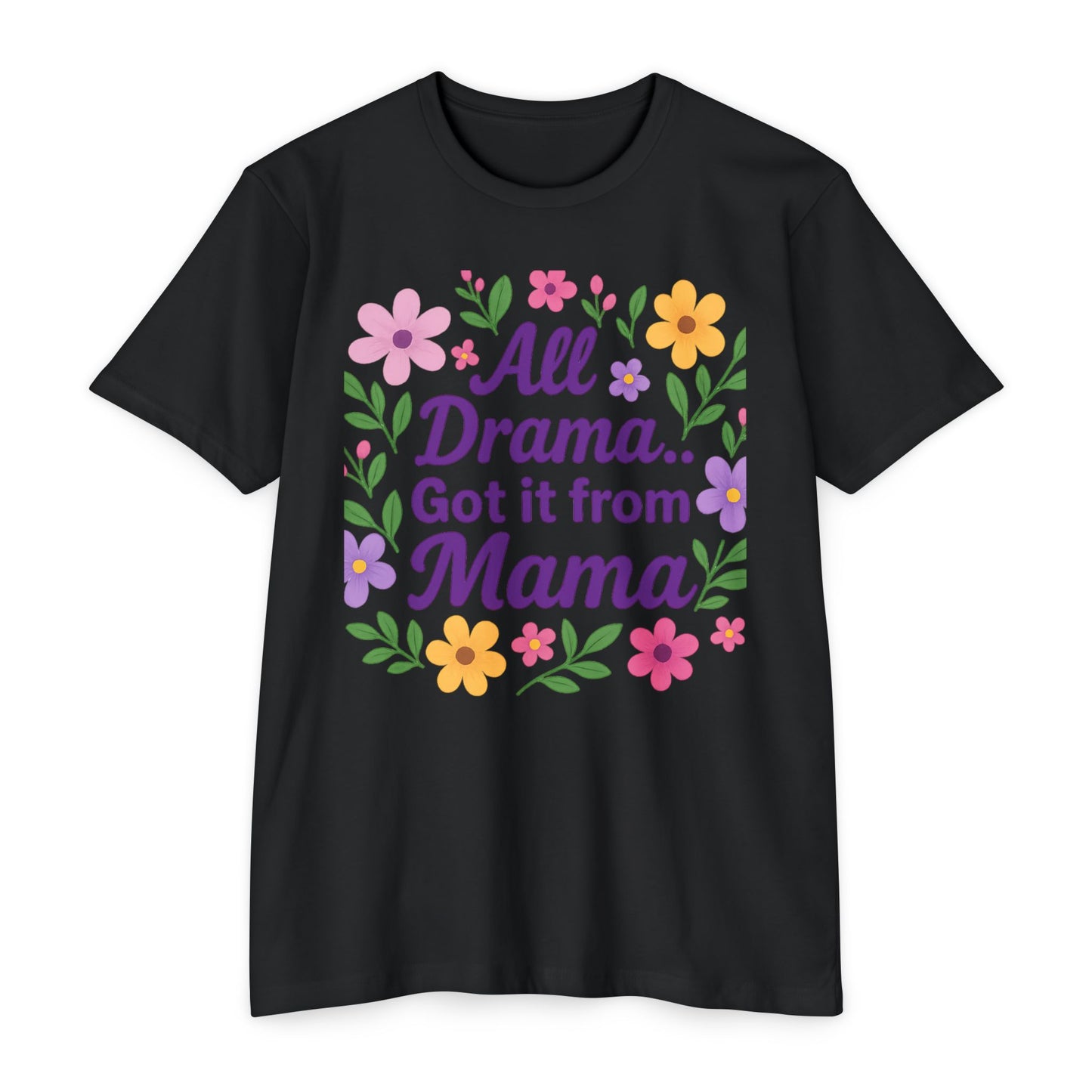 Flower Fun T-Shirt for Adults – Playful Floral Graphic Tee