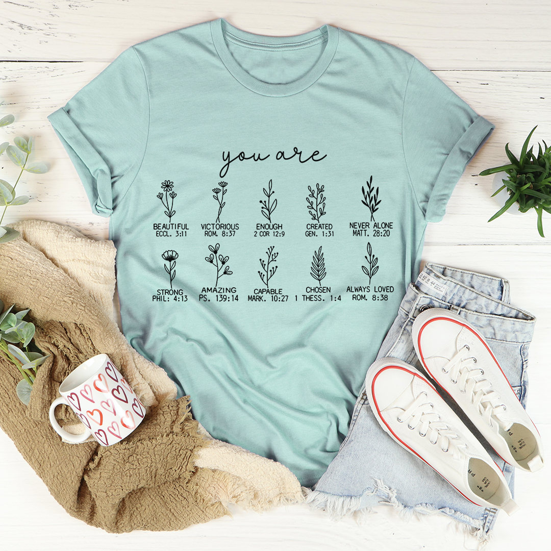 Bible Verses T-Shirt – Inspirational Christian Graphic Tee