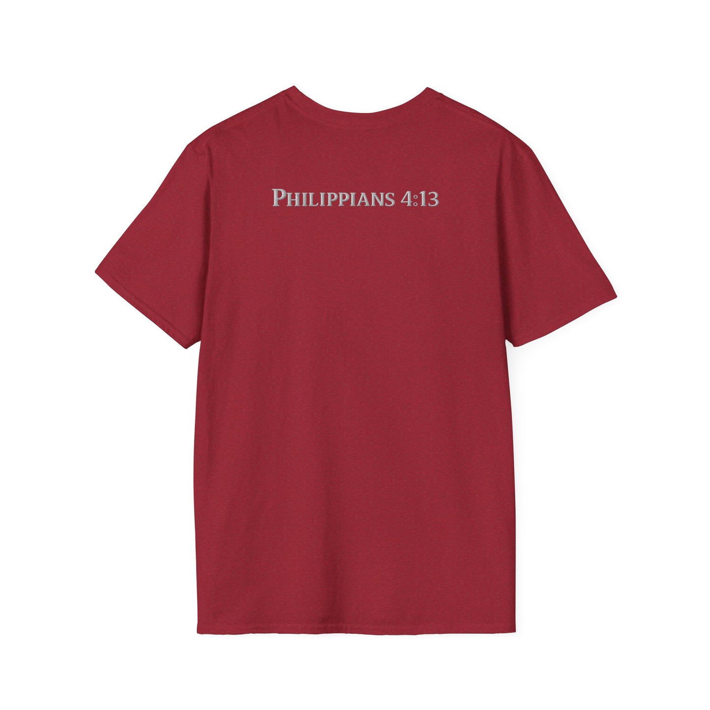 Inspirational Unisex T-Shirt – "Pray Hard, Work Hard, Play Hard = Joy