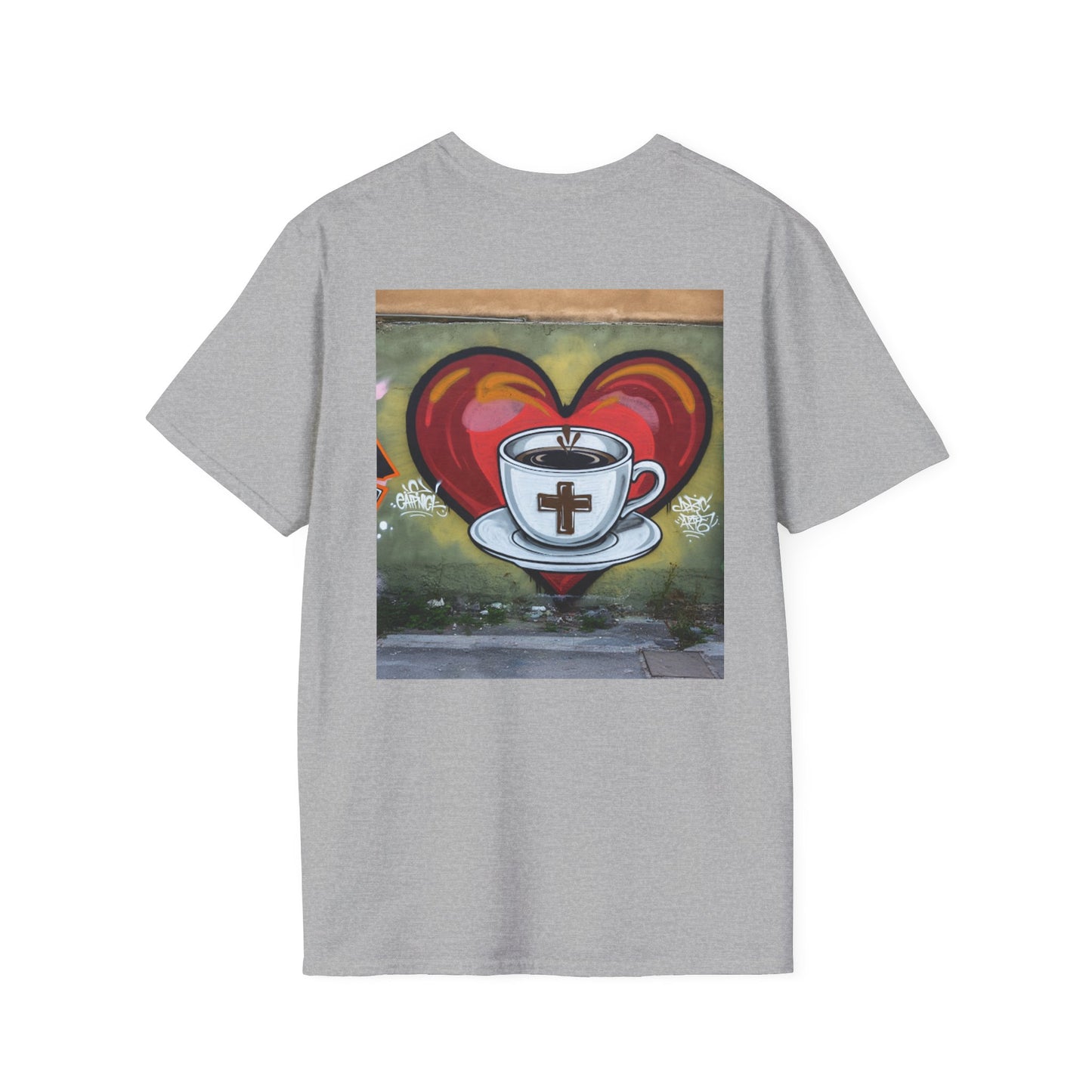 Faith Love Coffee T-Shirt – Unisex Soft-Style Tee