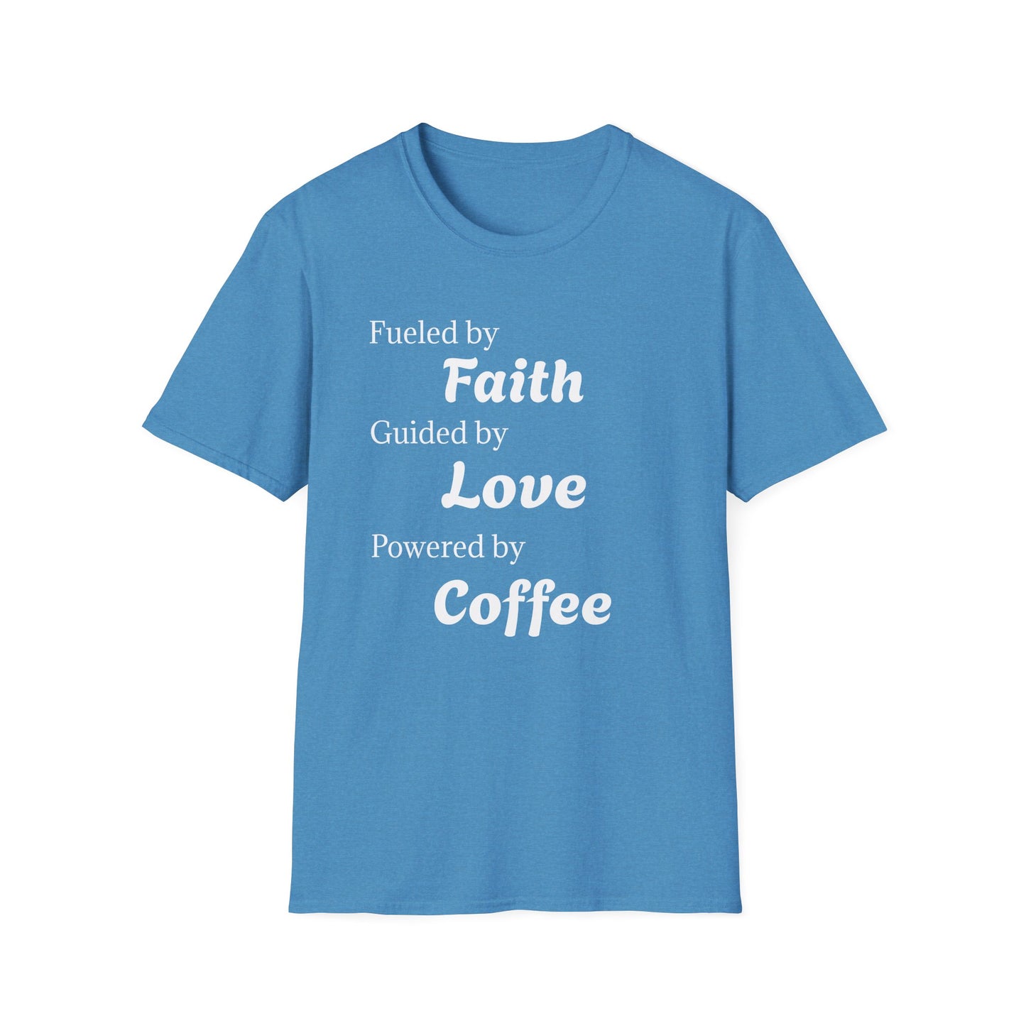 Faith Love Coffee T-Shirt – Unisex Soft-Style Tee