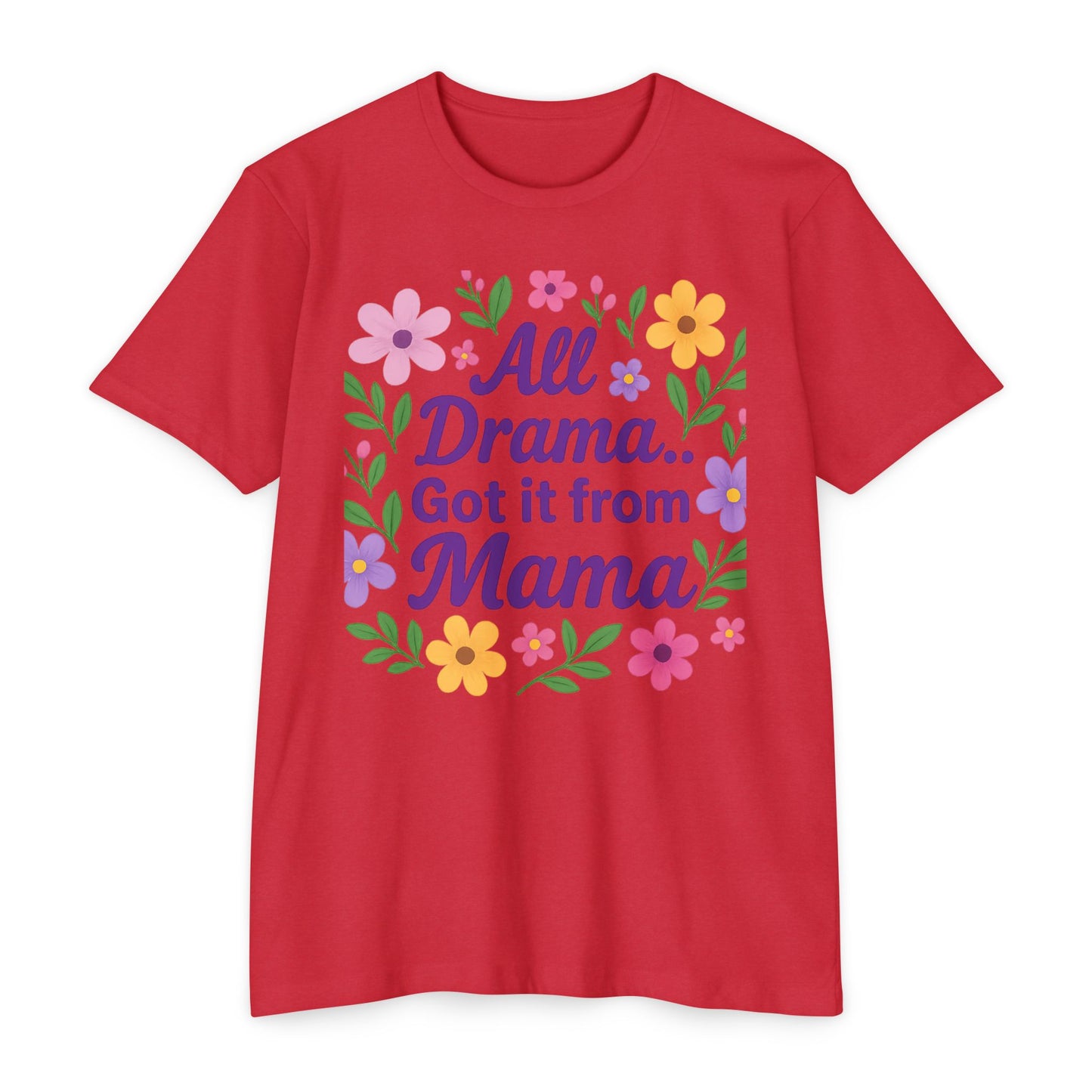 Flower Fun T-Shirt for Adults – Playful Floral Graphic Tee