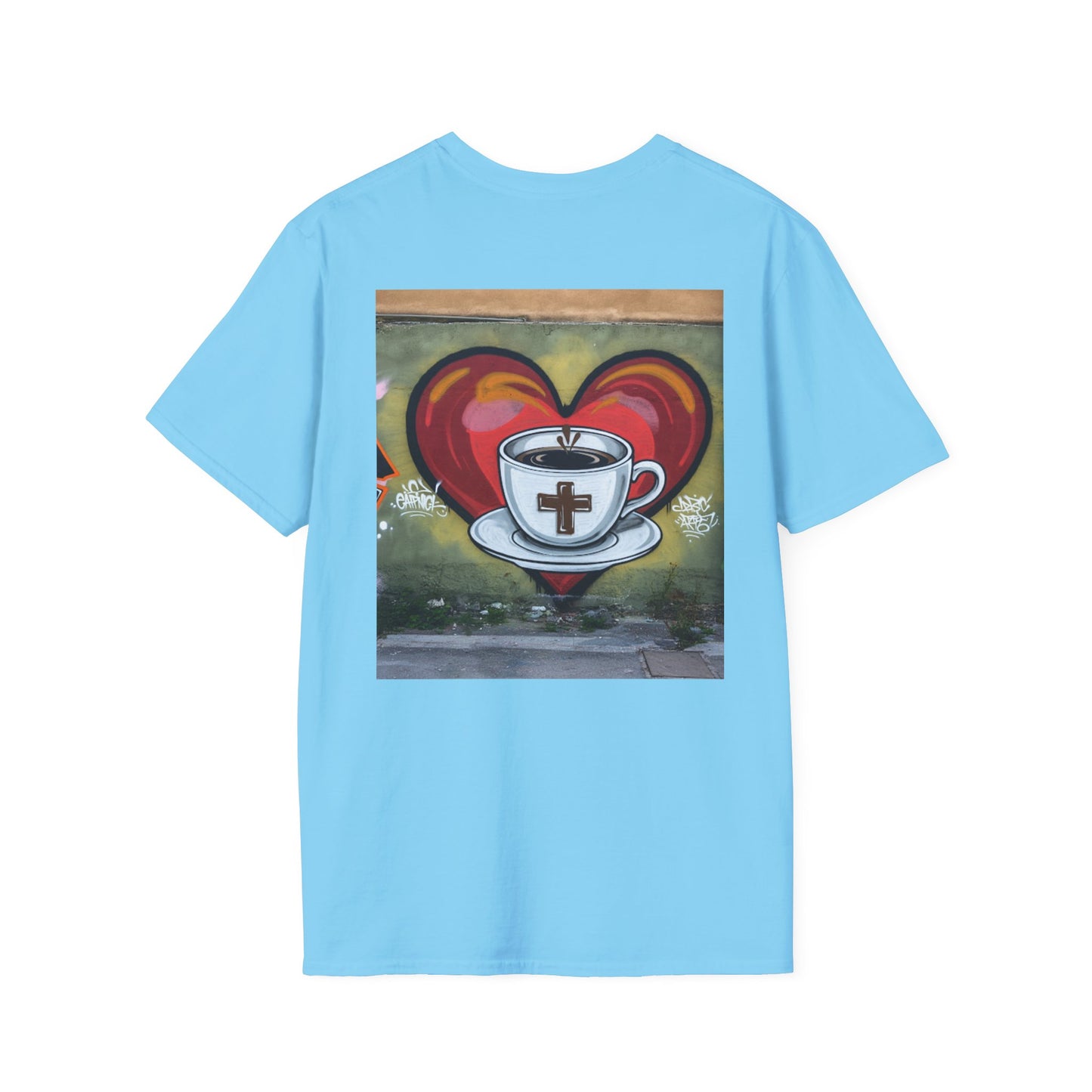 Faith Love Coffee T-Shirt – Unisex Soft-Style Tee