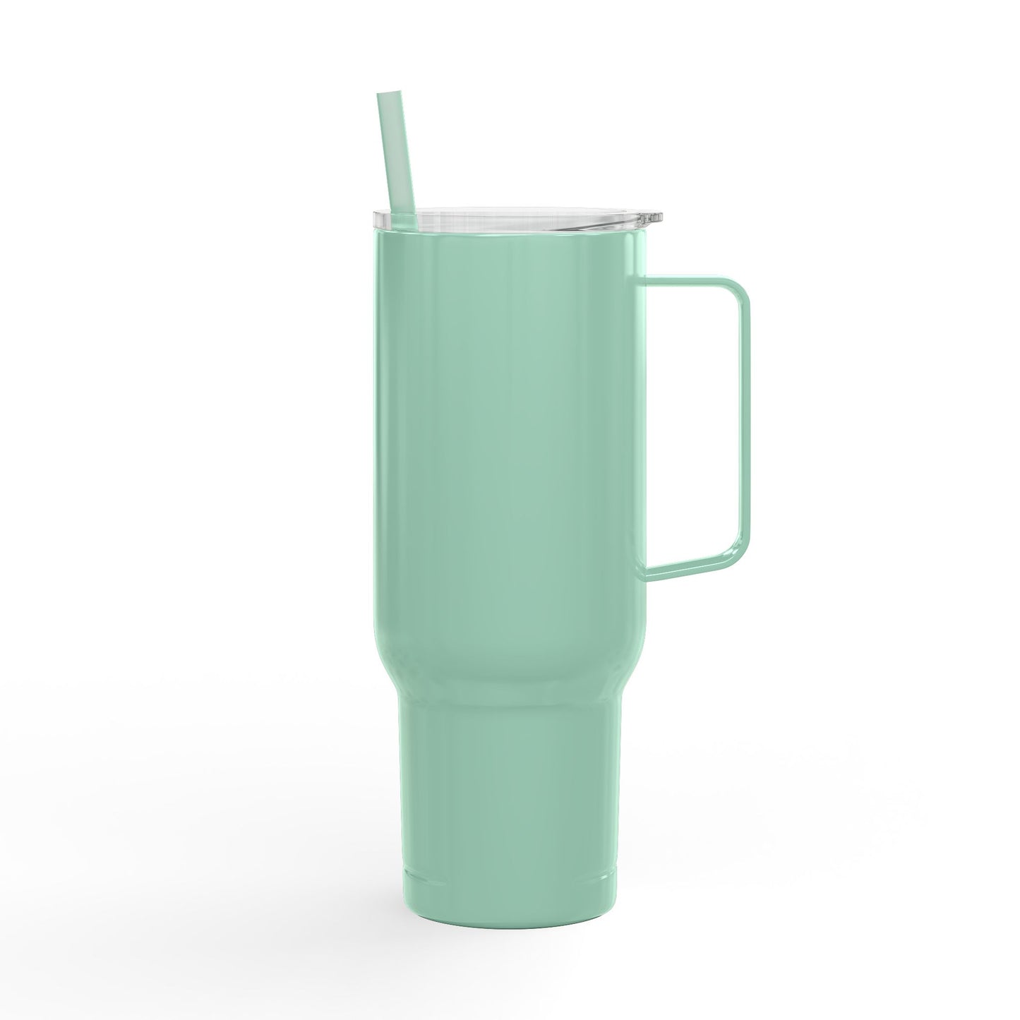 40oz Motivational Insulated Tumbler – Stainless Steel Travel Cup with Straw