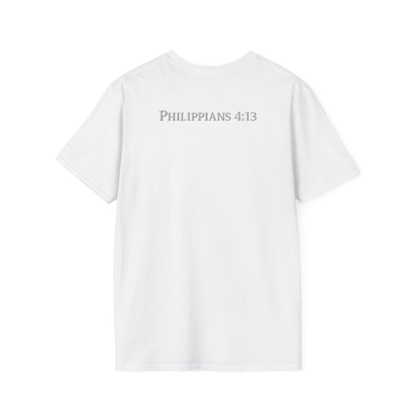 Inspirational Unisex T-Shirt – "Pray Hard, Work Hard, Play Hard = Joy