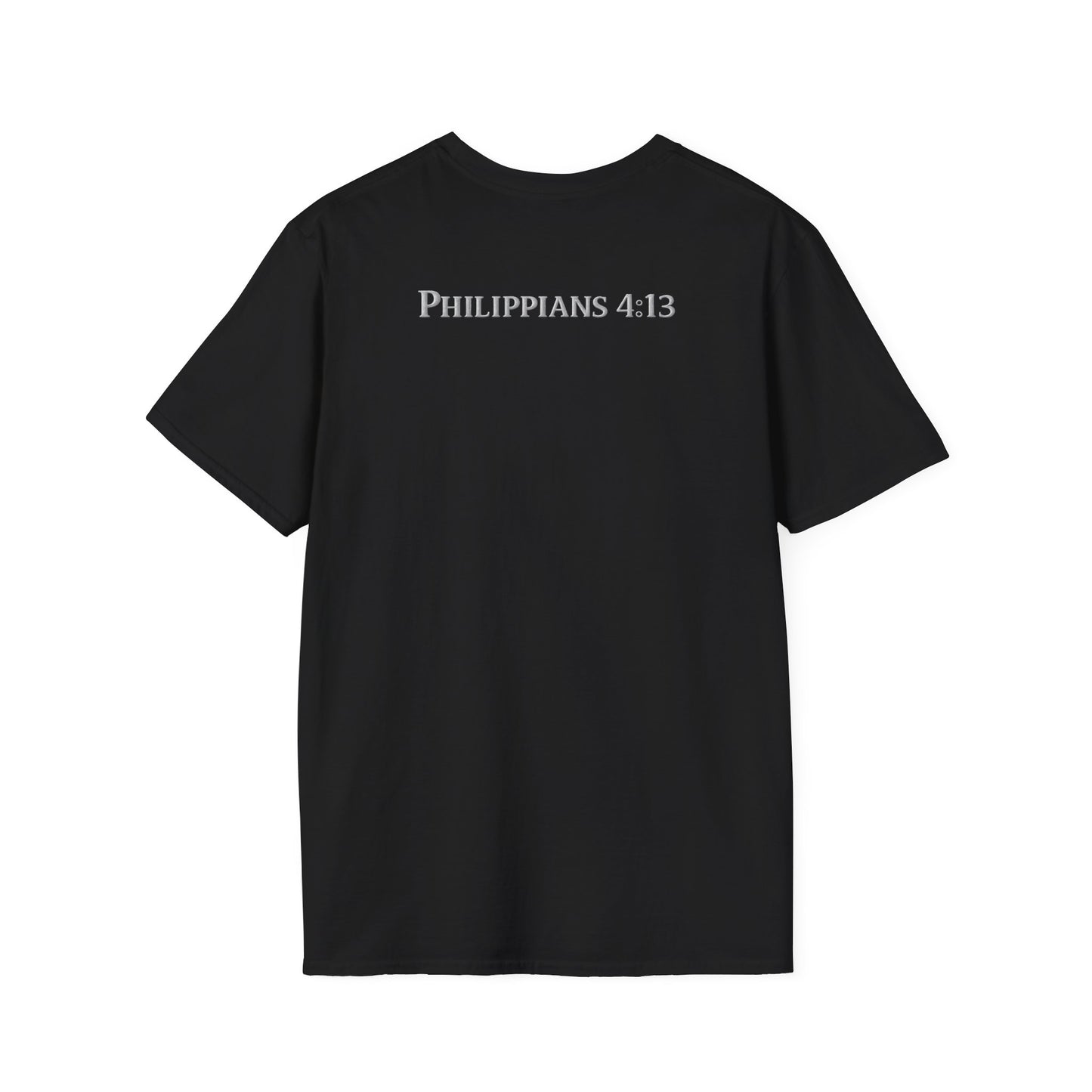 Inspirational Unisex T-Shirt – "Pray Hard, Work Hard, Play Hard = Joy