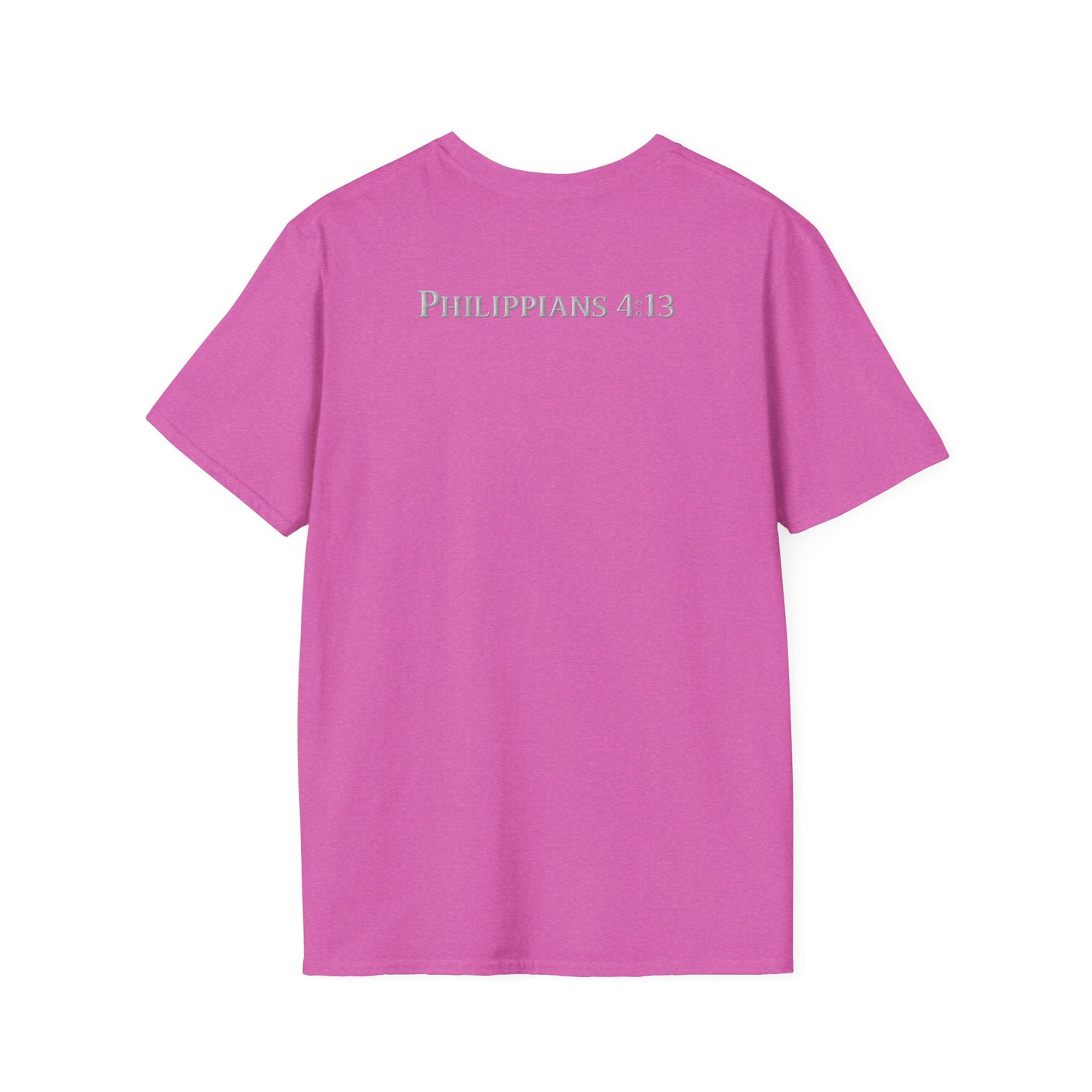 Inspirational Unisex T-Shirt – "Pray Hard, Work Hard, Play Hard = Joy