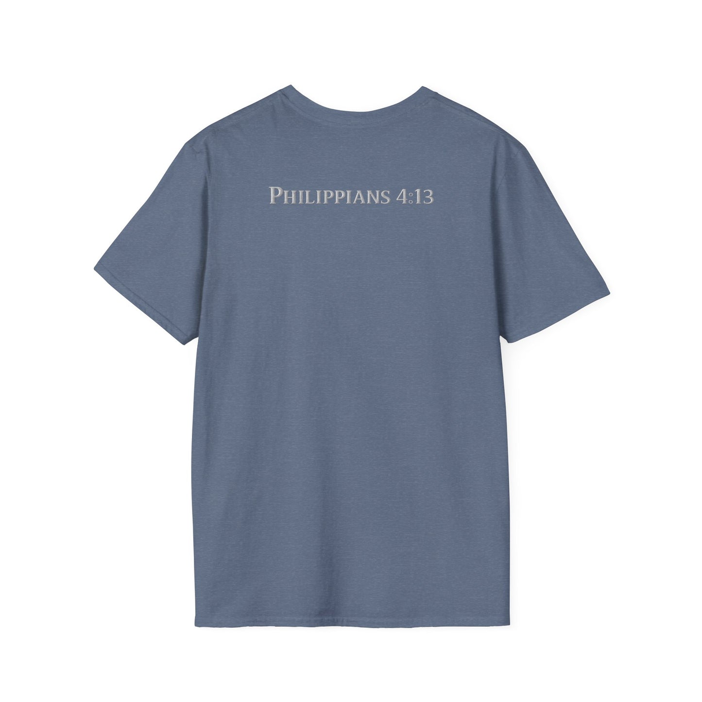 Inspirational Unisex T-Shirt – "Pray Hard, Work Hard, Play Hard = Joy