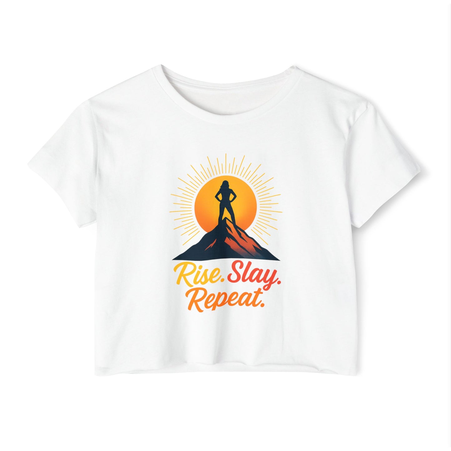 Festival Crop Top – Lightweight Scoop Neck for Women