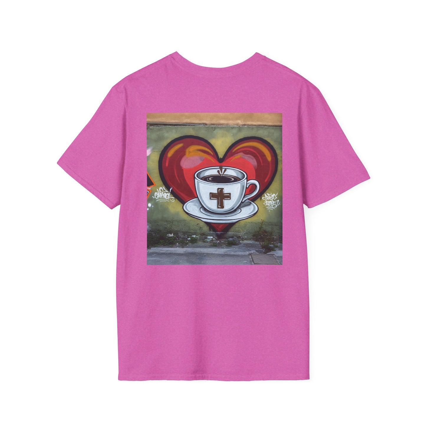 Faith Love Coffee T-Shirt – Unisex Soft-Style Tee