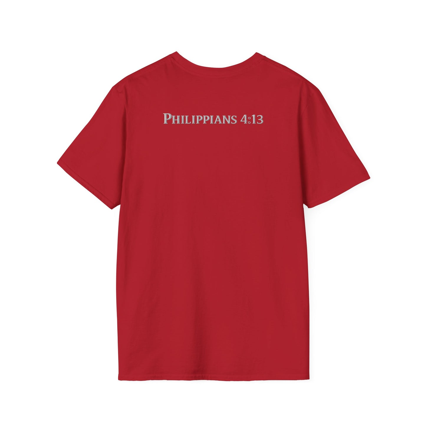Inspirational Unisex T-Shirt – "Pray Hard, Work Hard, Play Hard = Joy