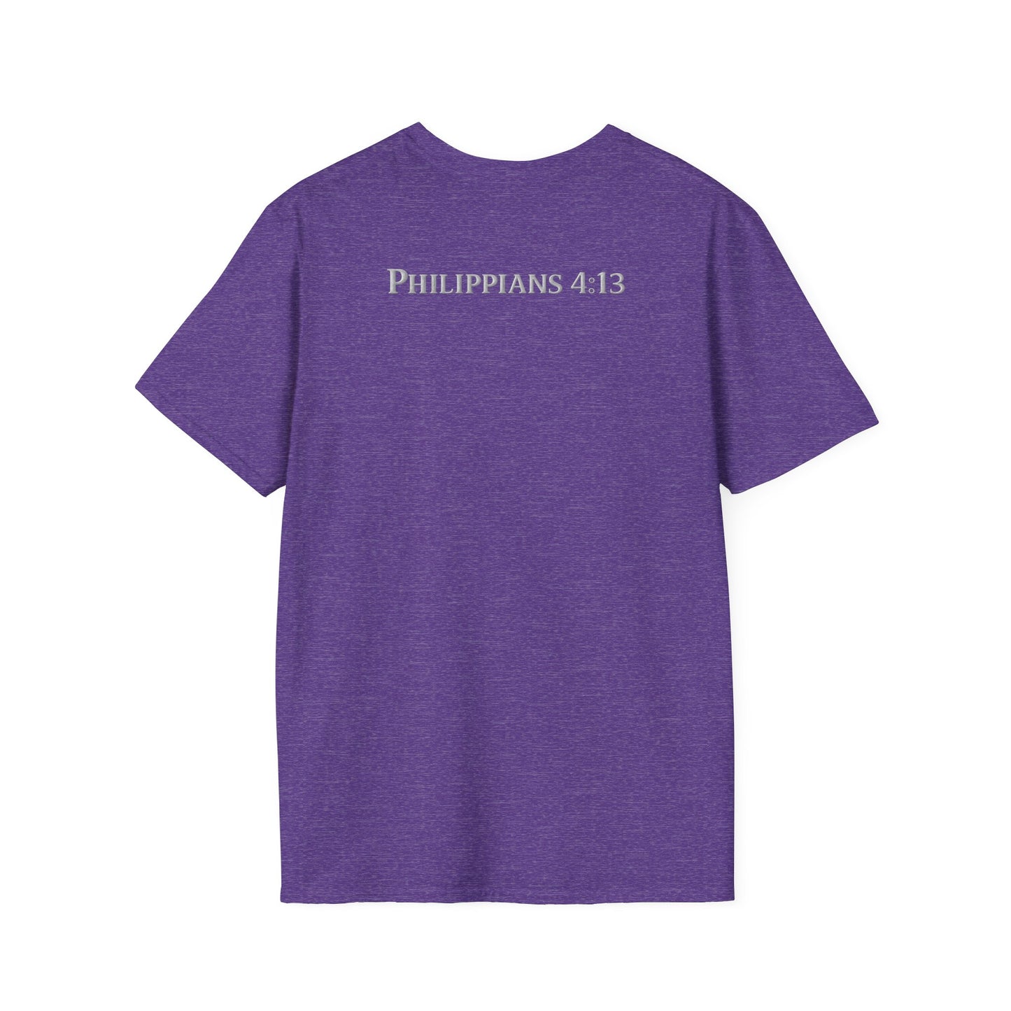 Inspirational Unisex T-Shirt – "Pray Hard, Work Hard, Play Hard = Joy