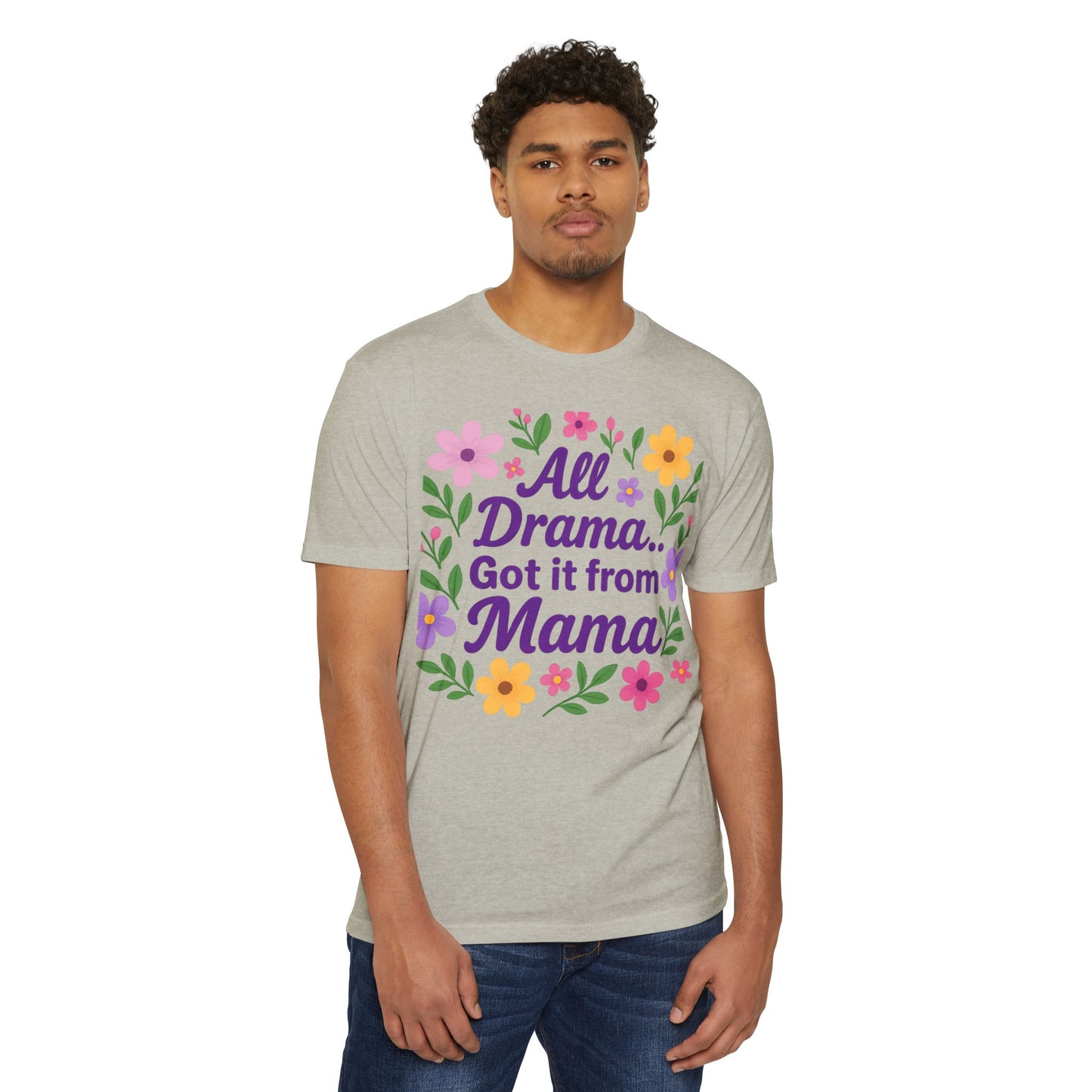 Flower Fun T-Shirt for Adults – Playful Floral Graphic Tee