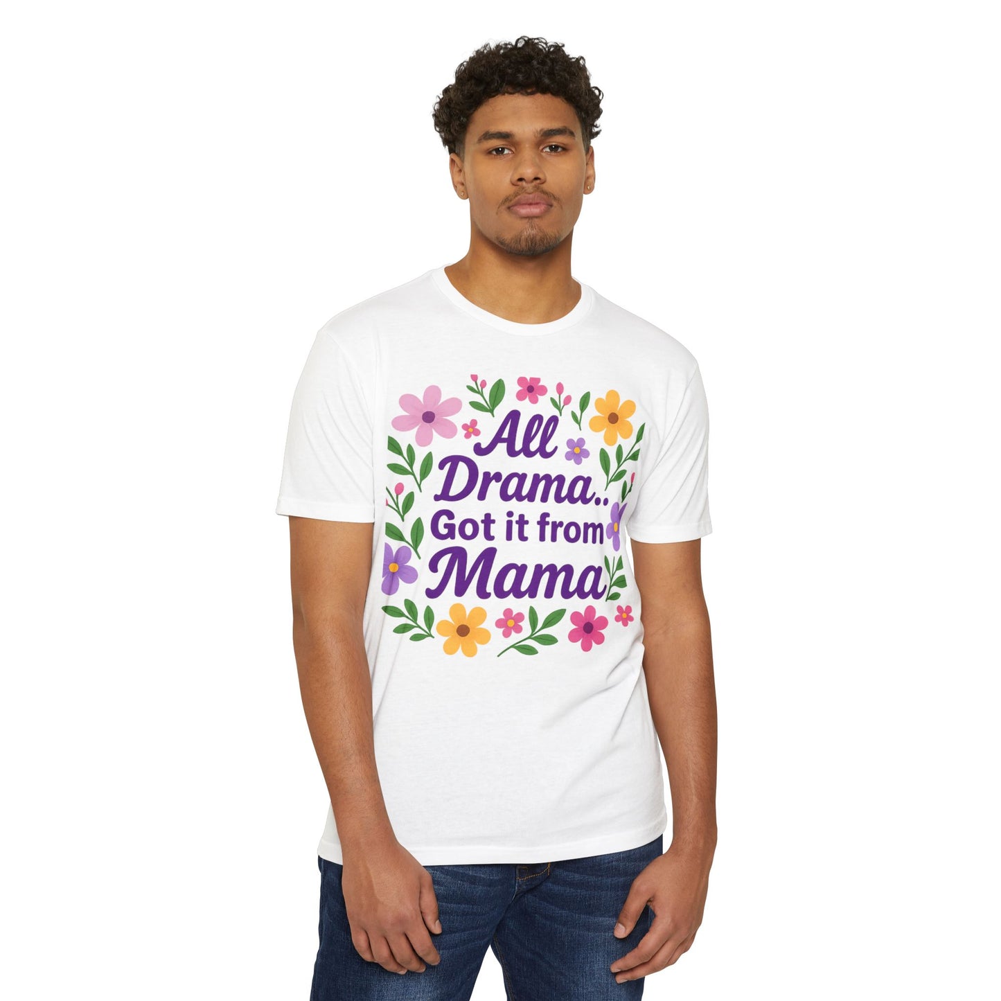 Flower Fun T-Shirt for Adults – Playful Floral Graphic Tee