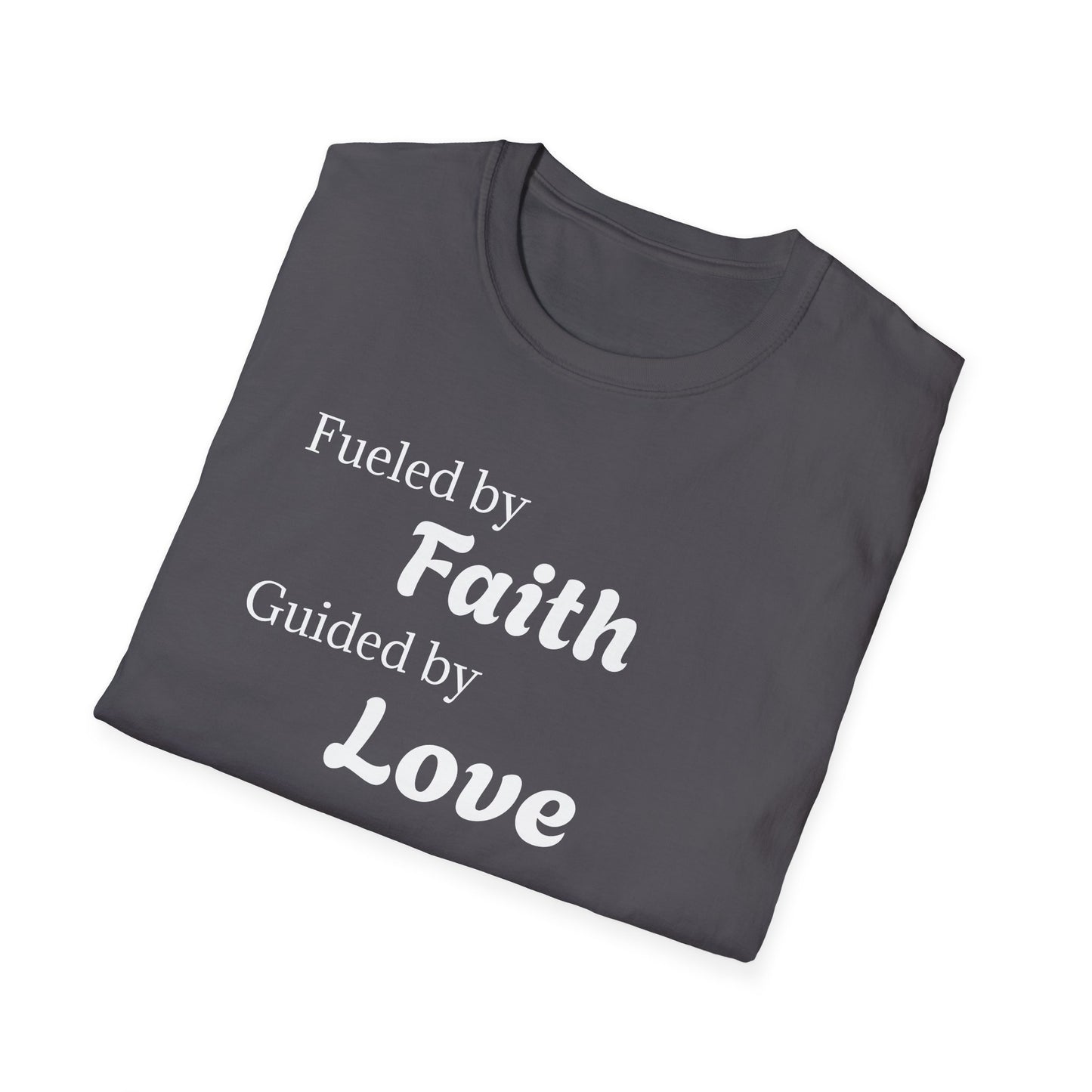 Faith Love Coffee T-Shirt – Unisex Soft-Style Tee