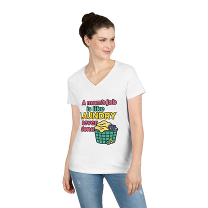 Funny Mom V-Neck T-Shirt