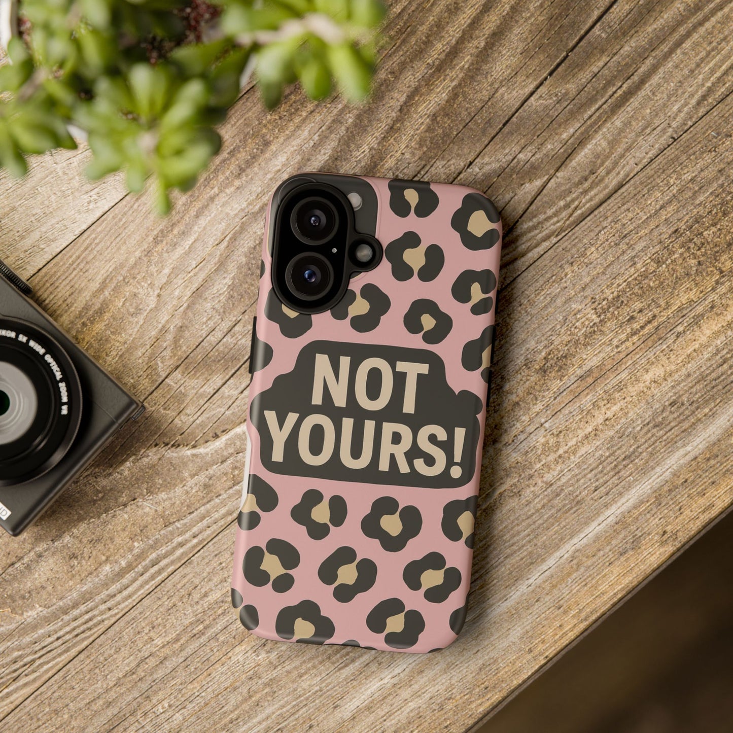Leopard Tough Case - Funny Trendy Phone Cover