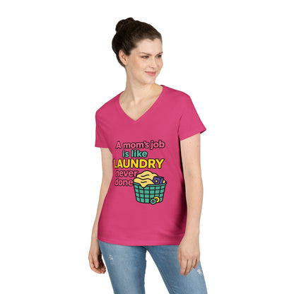 Funny Mom V-Neck T-Shirt