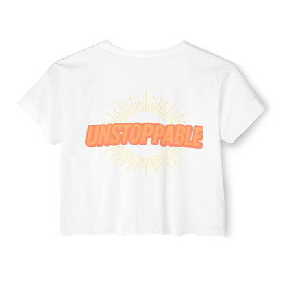 Festival Crop Top – Lightweight Scoop Neck for Women