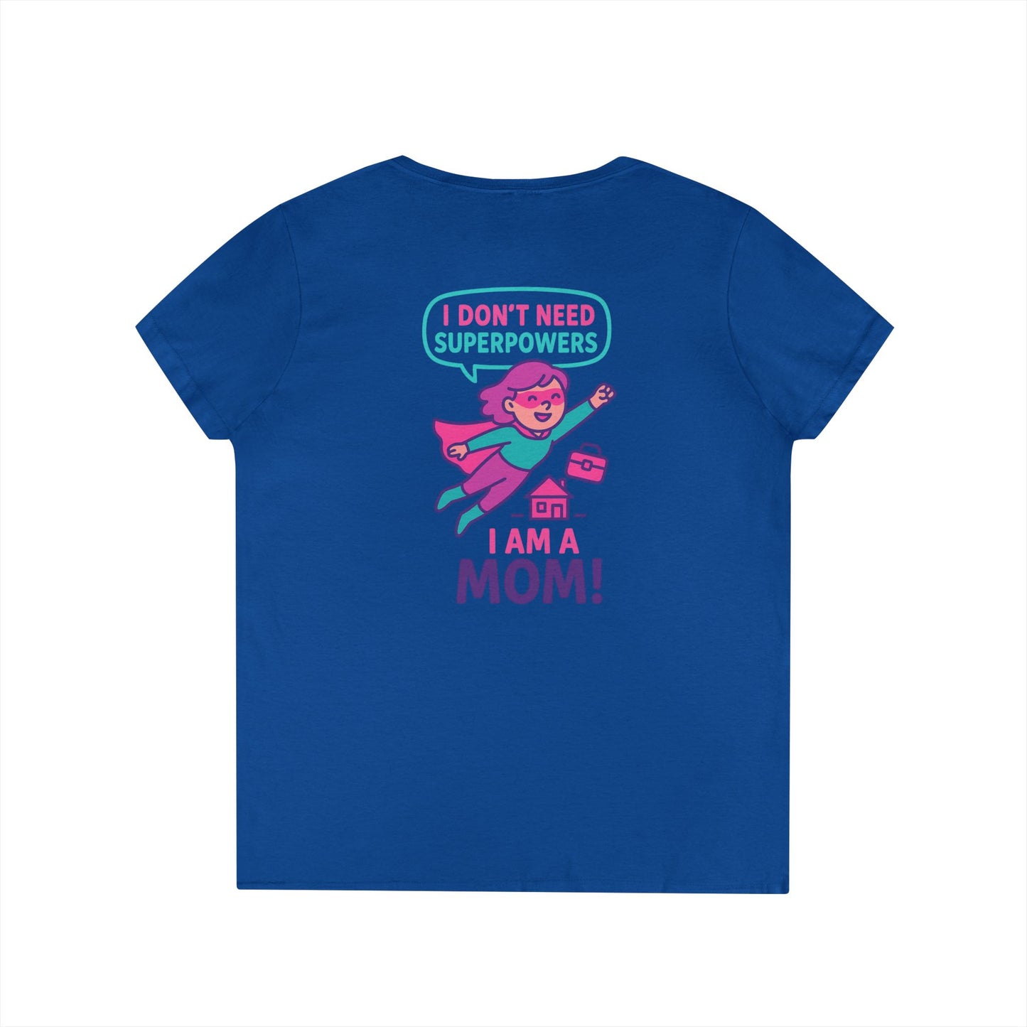 Funny Mom V-Neck T-Shirt