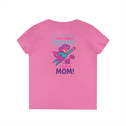 Funny Mom V-Neck T-Shirt
