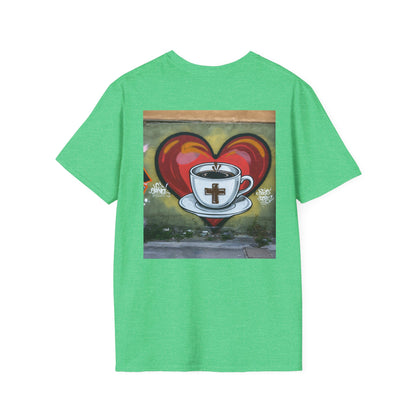 Faith Love Coffee T-Shirt – Unisex Soft-Style Tee