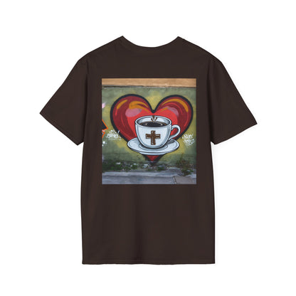 Faith Love Coffee T-Shirt – Unisex Soft-Style Tee