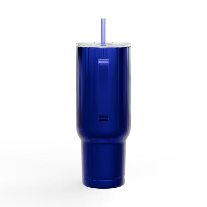 40oz Motivational Insulated Tumbler – Stainless Steel Travel Cup with Straw