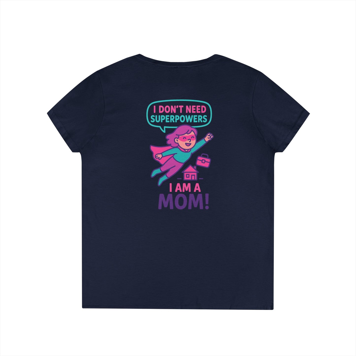 Funny Mom V-Neck T-Shirt