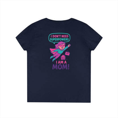 Funny Mom V-Neck T-Shirt