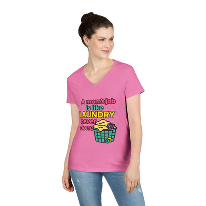 Funny Mom V-Neck T-Shirt