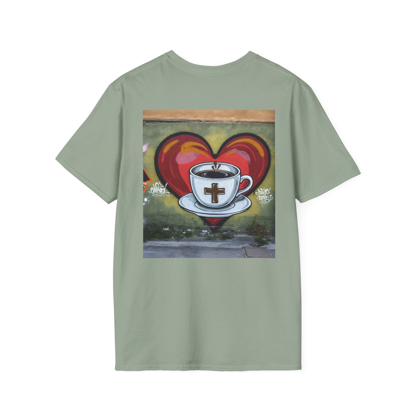 Faith Love Coffee T-Shirt – Unisex Soft-Style Tee