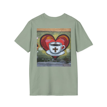 Faith Love Coffee T-Shirt – Unisex Soft-Style Tee