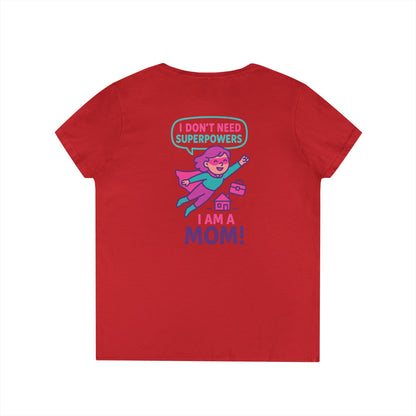Funny Mom V-Neck T-Shirt
