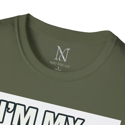 Funny Mom V-Neck T-Shirt – Humorous Graphic Tee for Everyday Wear