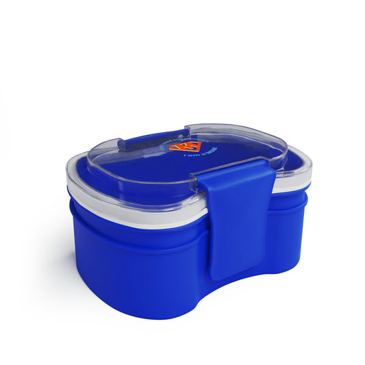 Super Mom Two-Tier Bento Box – Reusable Lunch Container with Spoon