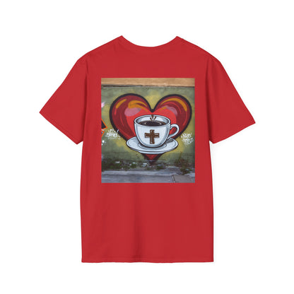 Faith Love Coffee T-Shirt – Unisex Soft-Style Tee
