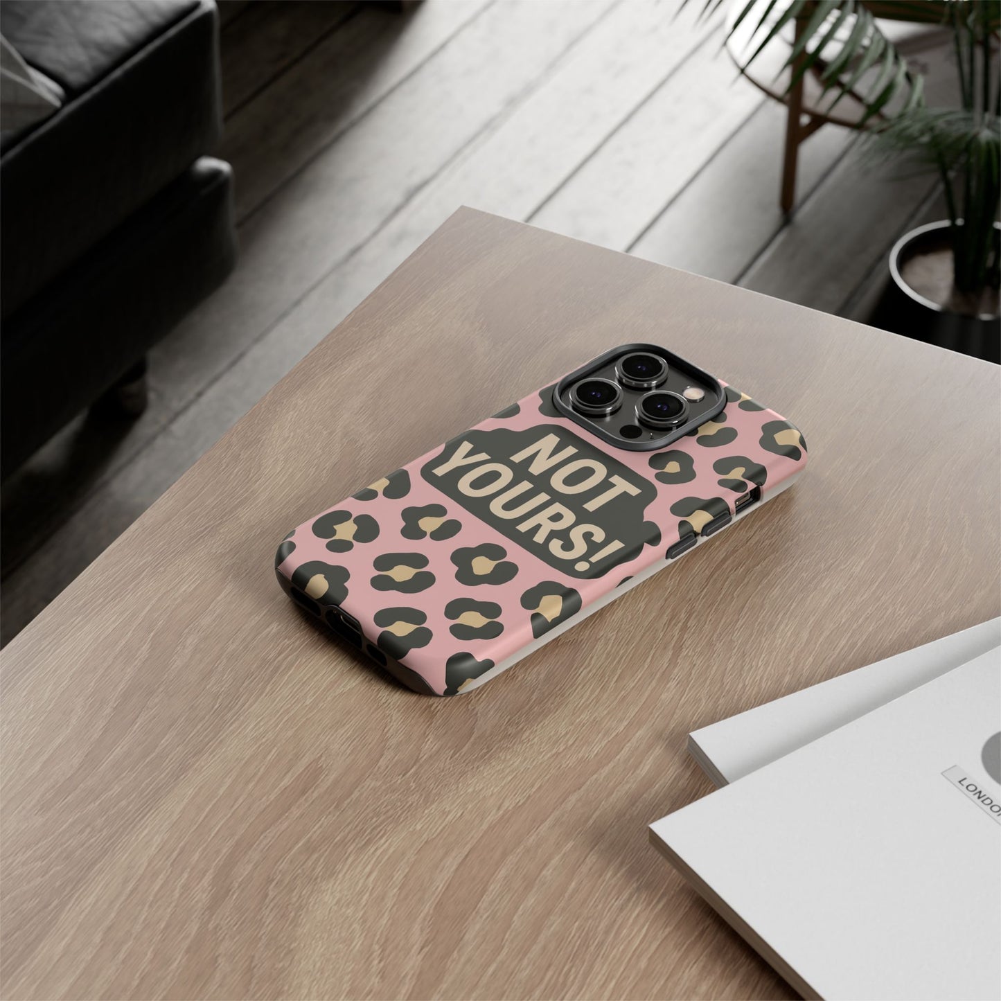 Leopard Tough Case - Funny Trendy Phone Cover