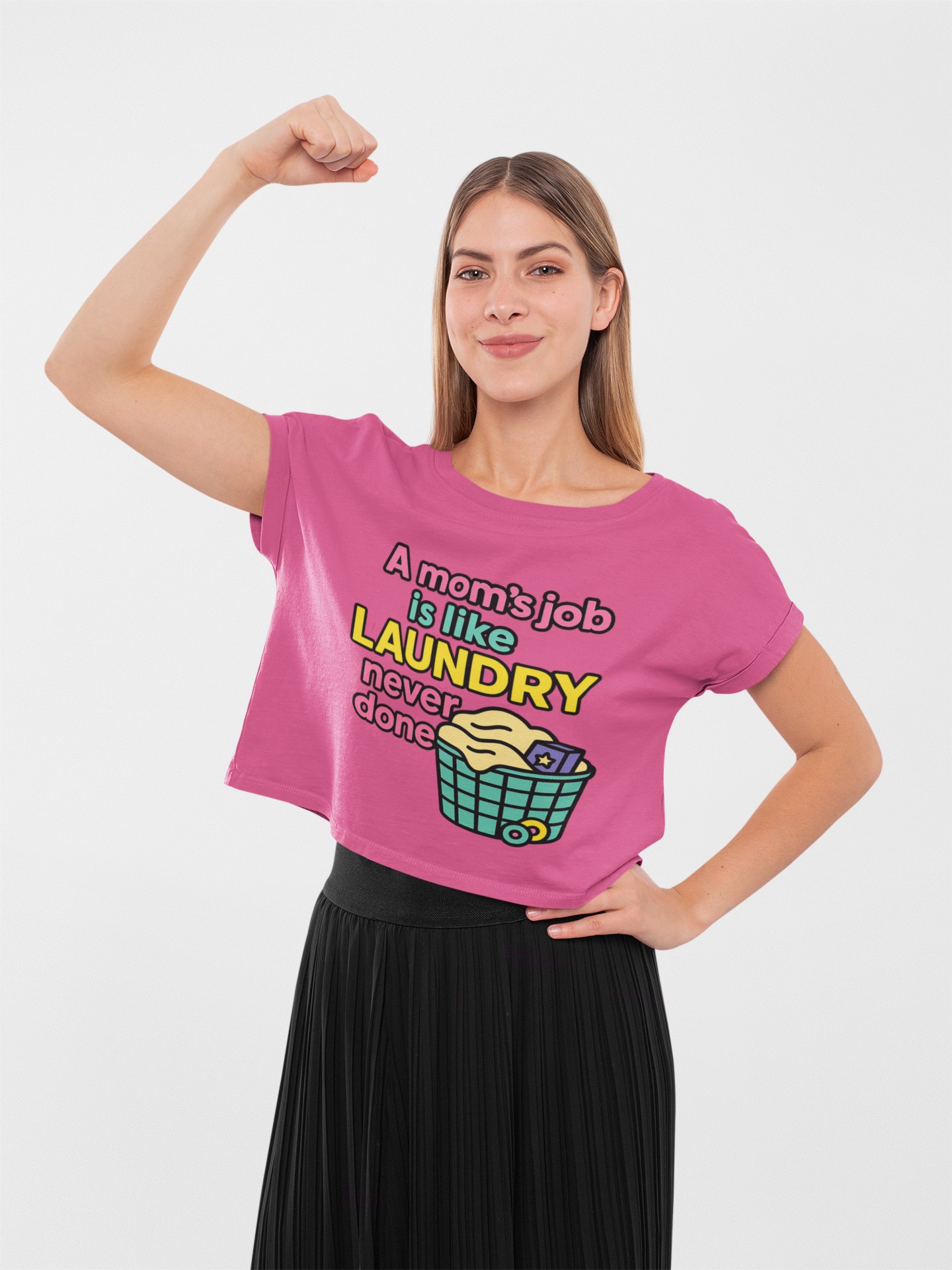 Funny Mom V-Neck T-Shirt