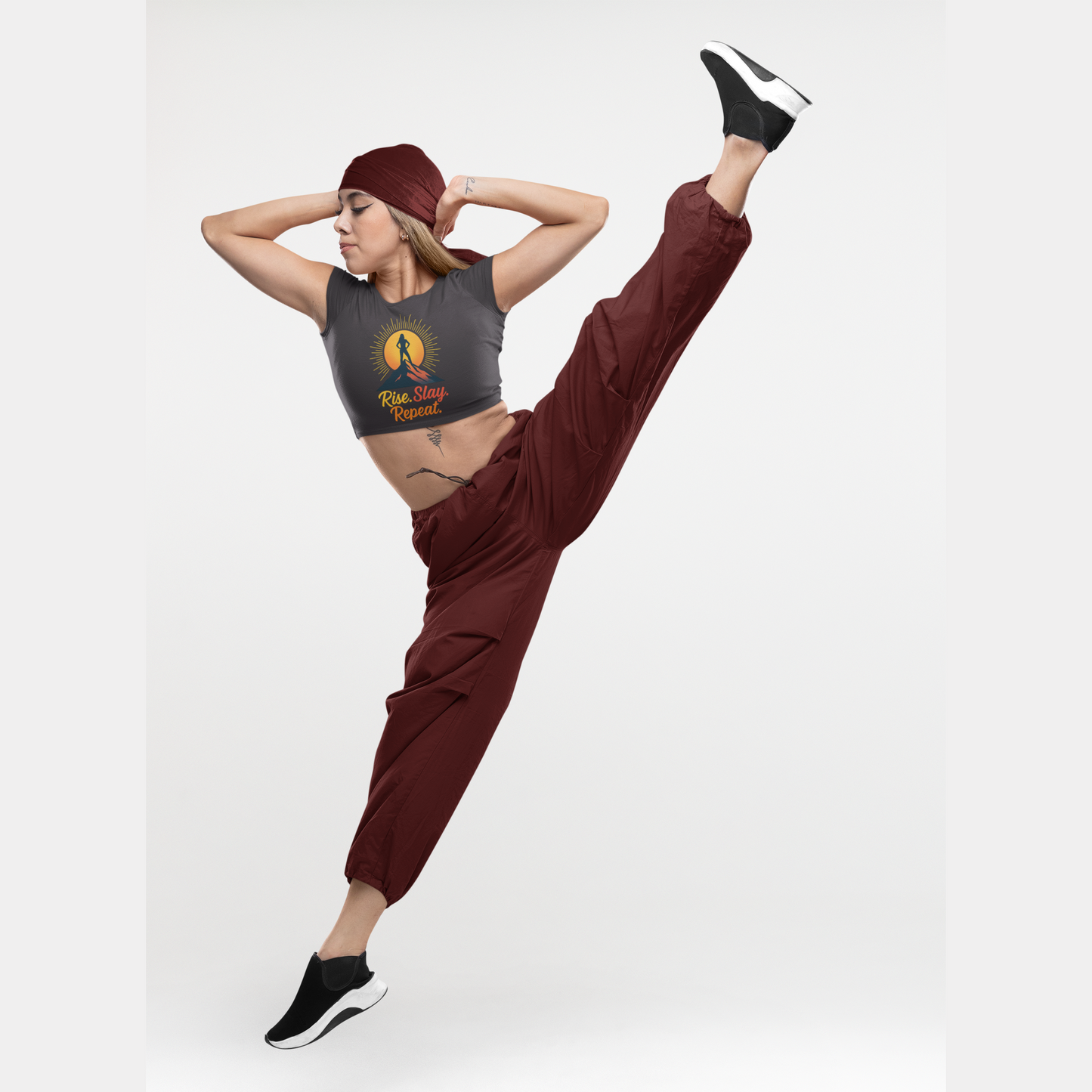 Festival Crop Top – Lightweight Scoop Neck for Women