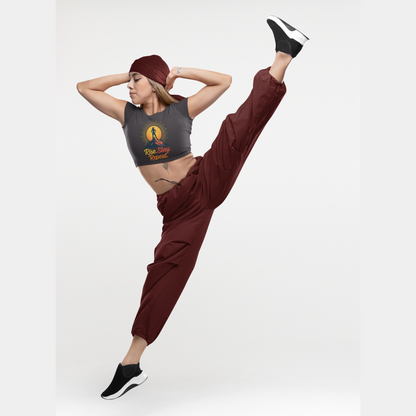 Festival Crop Top – Lightweight Scoop Neck for Women